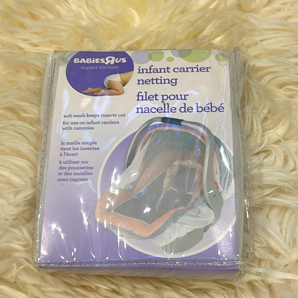 Babies R’Us BNWT Infant Carrier Netting for Baby Carseat